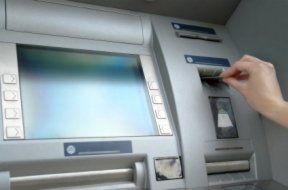 Scottish currency - cash machine