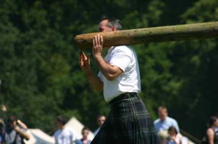 poles tossed by scots