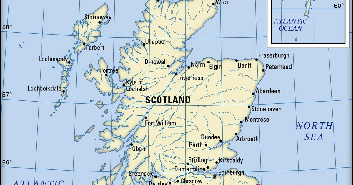 Current Map Scotland Scotland Map 2025 | Cities, Towns & Islands (14 Free Maps)